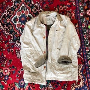 Vintage LL Bean Flannel Lined Barn Jacket